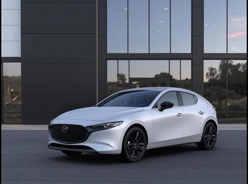 Snowflake White Pearl 2026 Mazda Mazda3 FWD w/Preferred Package