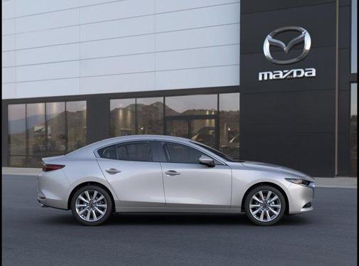 Platinum Quartz Metallic 2026 Mazda Mazda3 FWD w/Preferred Package