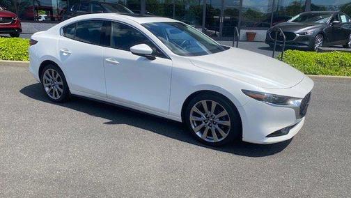 Snowflake White Pearl 2021 Mazda Mazda3 AWD w/Premium Package