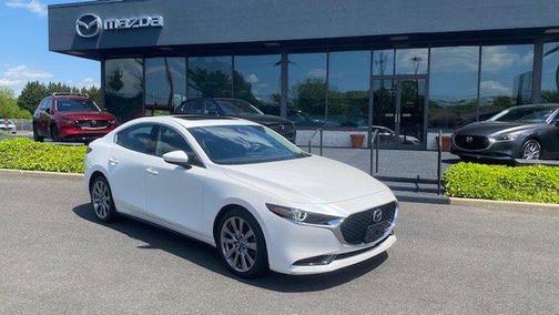 Snowflake White Pearl 2021 Mazda Mazda3 AWD w/Premium Package