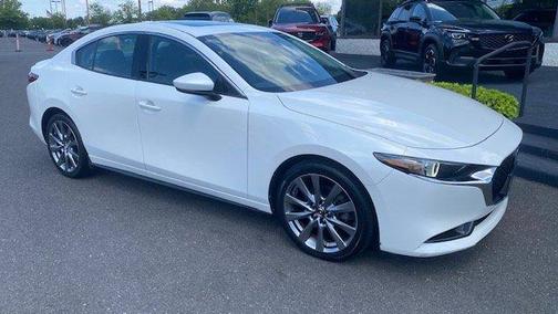 Snowflake White Pearl 2021 Mazda Mazda3 AWD w/Premium Package
