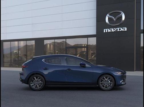 Deep Crystal Blue Mica 2026 Mazda Mazda3 FWD w/Preferred Package