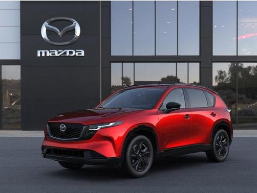 Soul Red Crystal Metallic 2026 Mazda CX-5 Premium Plus