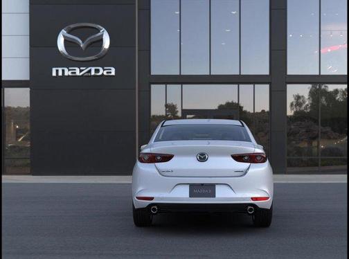 Snowflake White Pearl 2026 Mazda Mazda3 FWD w/Preferred Package