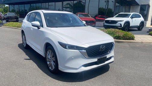 Rhodium White Metallic 2023 Mazda CX-5 2.5 Turbo Signature