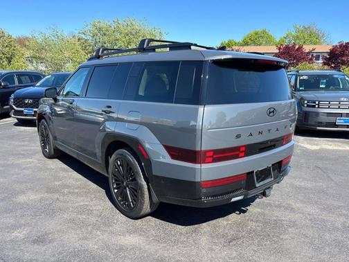 Gray 2025 Hyundai SANTA FE HEV Calligraphy
