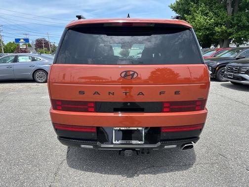 Orange 2025 Hyundai SANTA FE Calligraphy