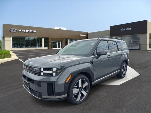 Gray 2025 Hyundai SANTA FE Limited