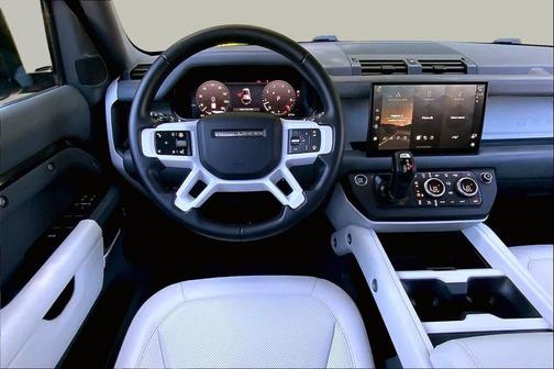 Santorini Black Metallic 2025 Land Rover Defender 110 P300