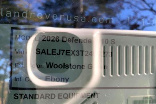 2026 Land Rover Defender P300 S