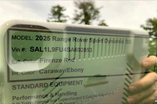 2025 Land Rover Range Rover Sport P400 Dynamic SE