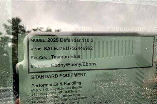 2025 Land Rover Defender P400 S