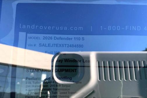 2026 Land Rover Defender S