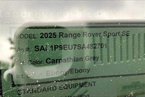 2025 Land Rover Range Rover Sport P360 SE