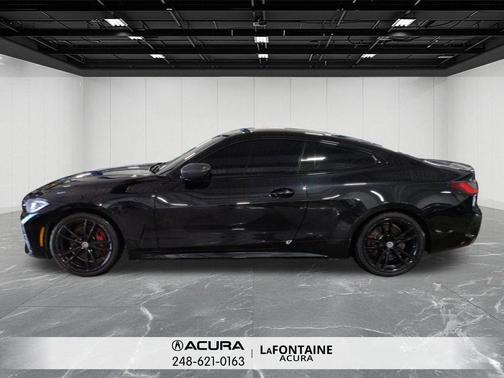 Black Sapphire Metallic 2021 BMW M440 i xDrive