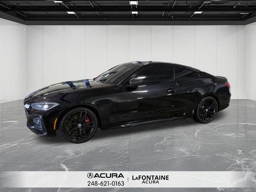 Black Sapphire Metallic 2021 BMW M440 i xDrive