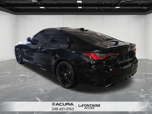 Black Sapphire Metallic 2021 BMW M440 i xDrive