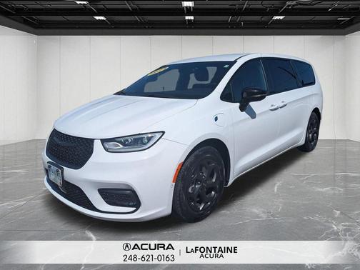 Bright White Clearcoat 2024 Chrysler Pacifica Hybrid S Appearance Pkg