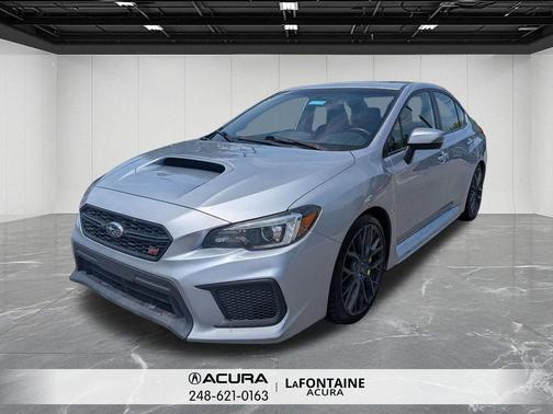Ice Silver Metallic 2018 Subaru WRX STI Limited