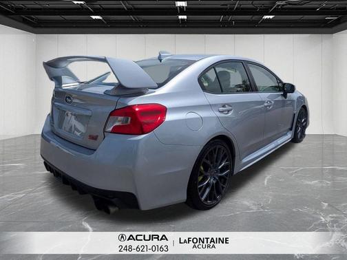 Ice Silver Metallic 2018 Subaru WRX STI Limited