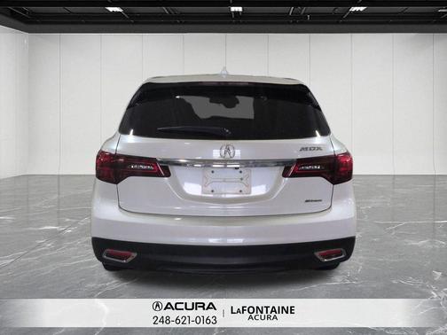 White 2015 Acura MDX 3.5L Technology Package