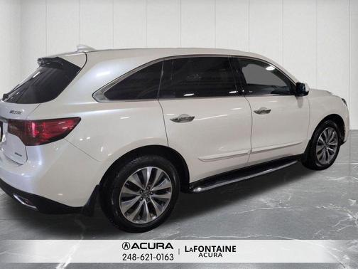 White 2015 Acura MDX 3.5L Technology Package