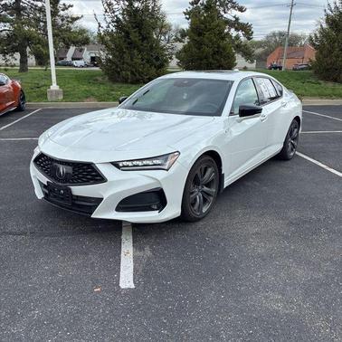 Platinum White Pearl 2022 Acura TLX A-Spec