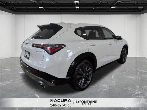 Platinum White Pearl 2025 Acura ADX A-Spec