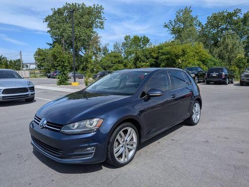 Blue 2015 Volkswagen Golf Auto TSI SEL