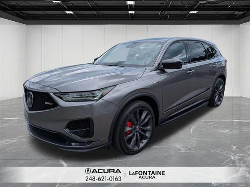 Liquid Carbon Metallic 2022 Acura MDX Type S
