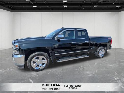 Black 2018 Chevrolet Silverado 1500 LTZ