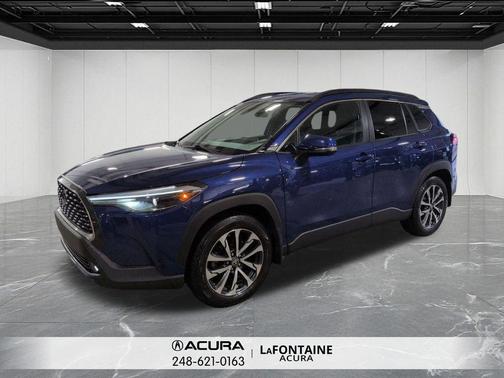 Blue Crush Metallic 2022 Toyota Corolla Cross XLE