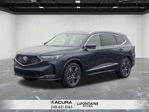Fathom Blue Pearl 2026 Acura MDX Advance Package