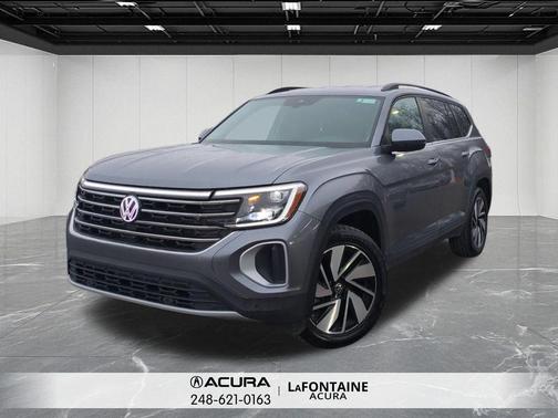 Silver Mist Metallic 2025 Volkswagen Atlas 2.0T SE w/Technology