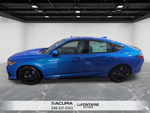 Double Apex Blue Pearl 2026 Acura Integra FWD A-Spec with Technology