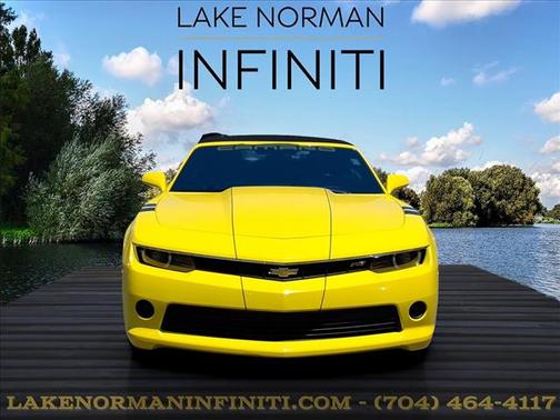 Bright Yellow 2015 Chevrolet Camaro 2LT