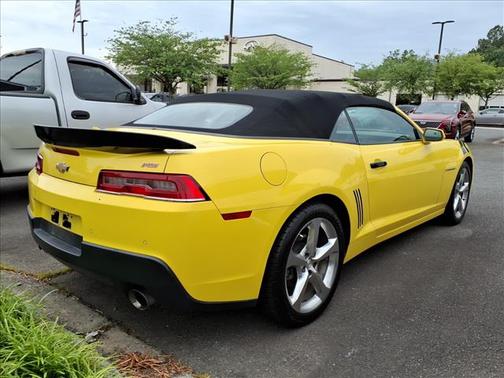 Bright Yellow 2015 Chevrolet Camaro 2LT