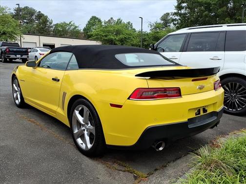 Bright Yellow 2015 Chevrolet Camaro 2LT