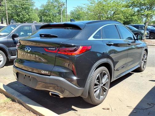 Mineral Black 2022 INFINITI QX55 ESSENTIAL