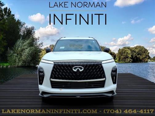 Radiant White 2026 INFINITI QX80 SPORT
