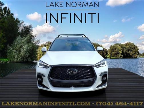 Radiant White 2025 INFINITI QX50 SPORT