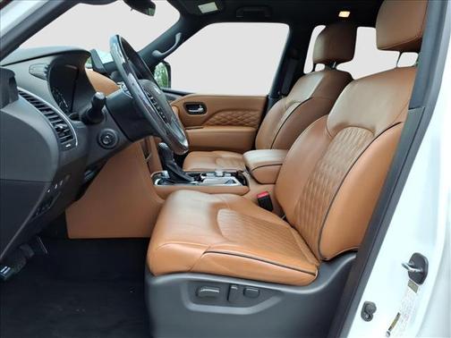 Moonstone White 2023 INFINITI QX80 SENSORY