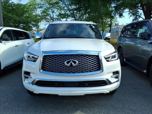 Moonstone White 2023 INFINITI QX80 SENSORY