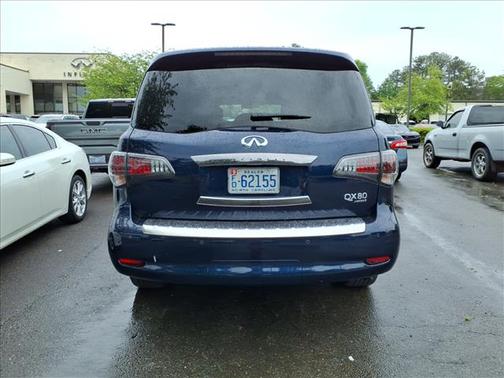 Hermosa Blue 2017 INFINITI QX80 Limited