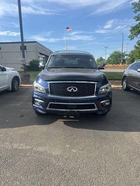 Hermosa Blue 2017 INFINITI QX80 Limited
