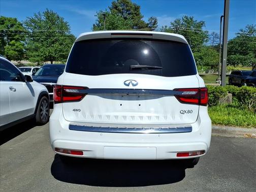 Aspen White 2024 INFINITI QX80 SENSORY