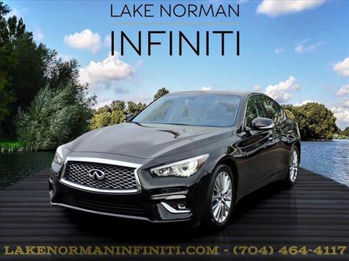 Black Obsidian 2023 INFINITI Q50 LUXE