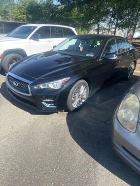 Black Obsidian 2023 INFINITI Q50 LUXE
