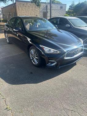 Black Obsidian 2023 INFINITI Q50 LUXE