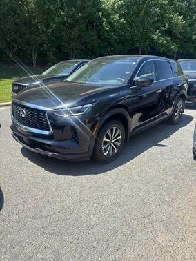 Diamond Black 2025 INFINITI QX60 Pure